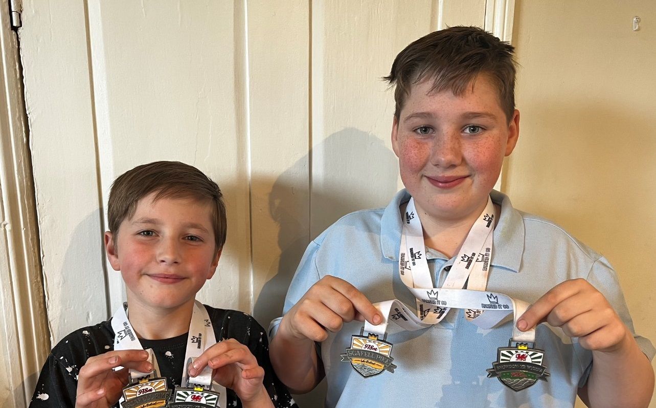 Young Thirsk brothers join mass mountain climb up Ben Nevis for Molly Ollys