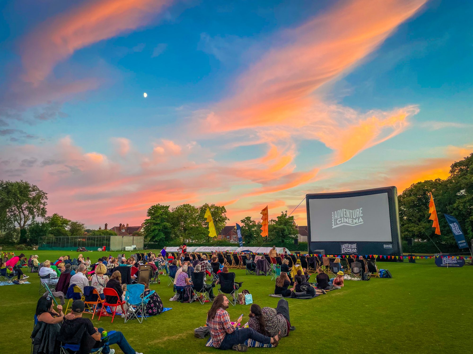 Outdoor cinema comes to Walled Garden in Stafford