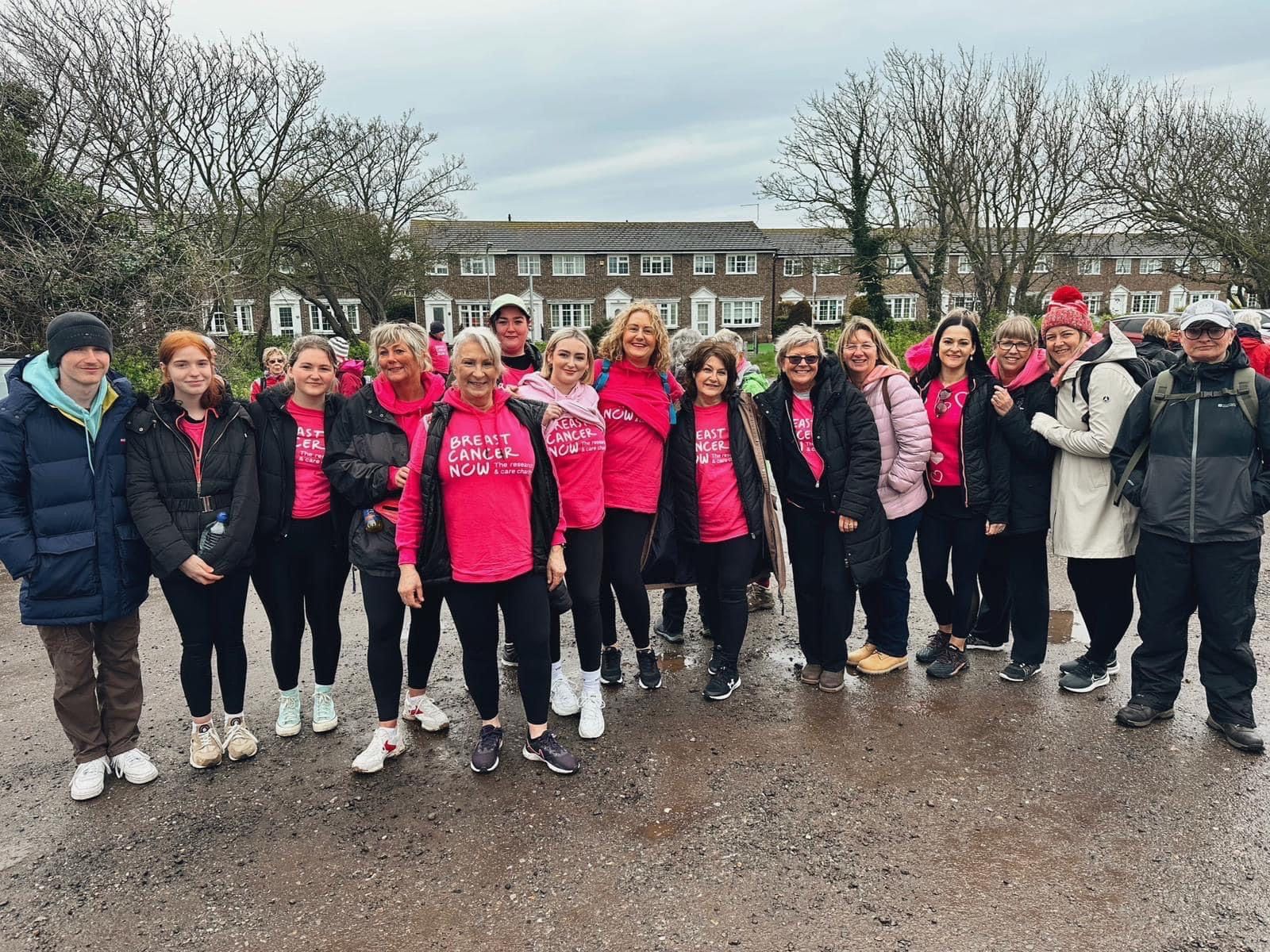 Deal's annual Crocus Walk raises thousands for Breast Cancer Now