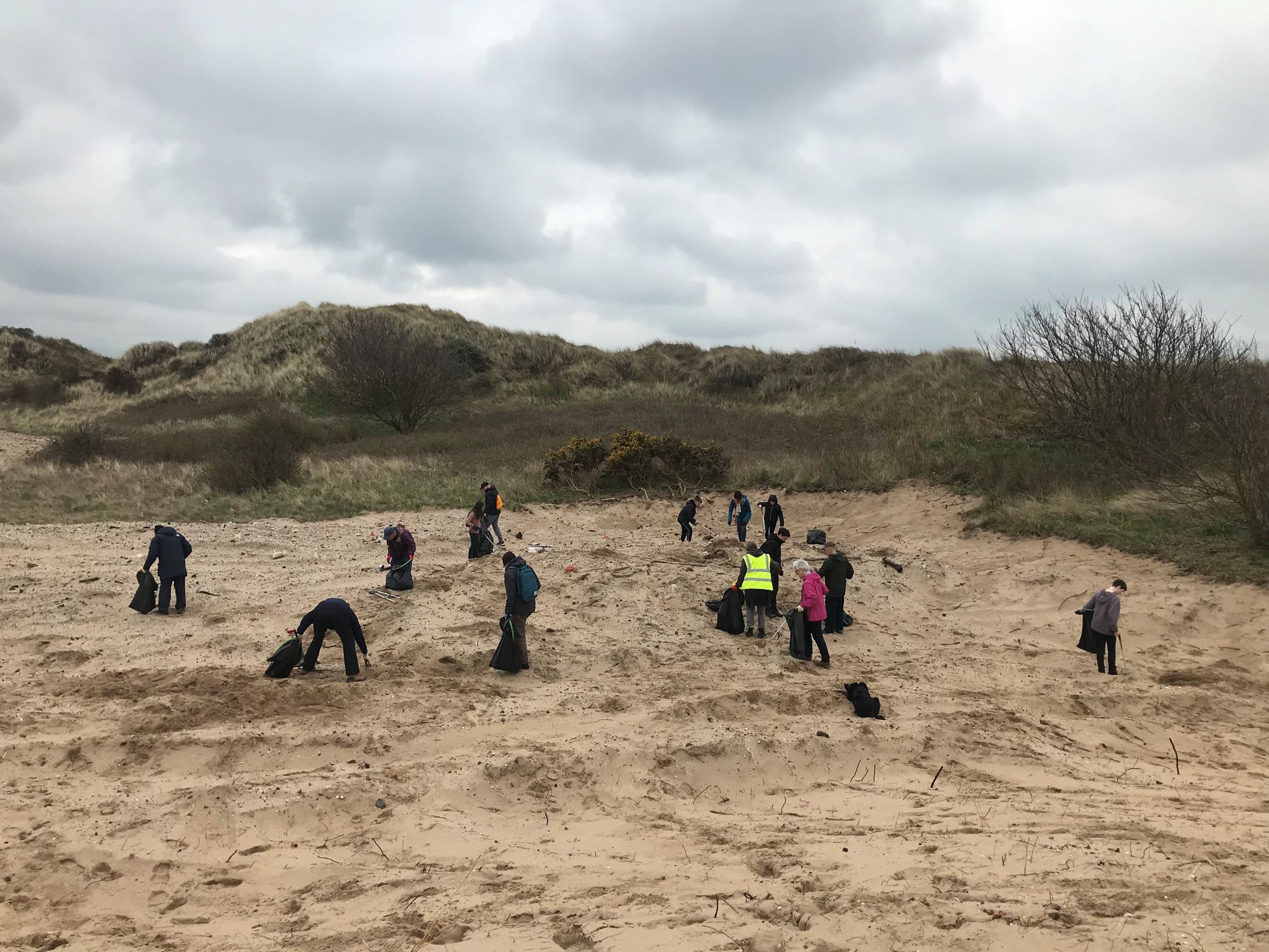 The Sefton Coast with John Dempsey: Volunteers clear rubbish from the past