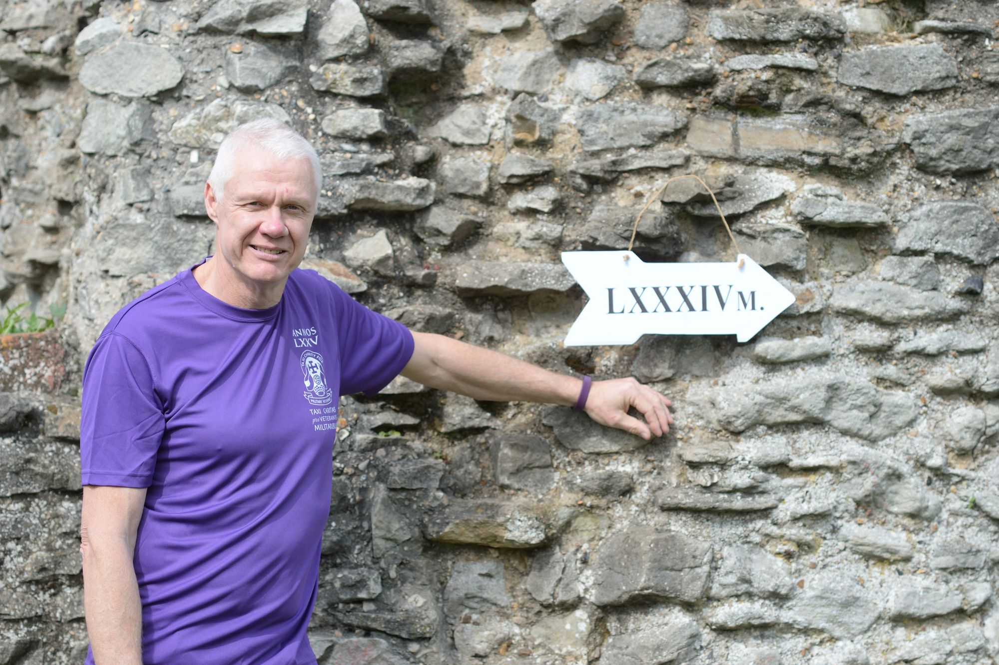London cab driver celebrates 60th birthday with fundraising Hadrians' Wall walk