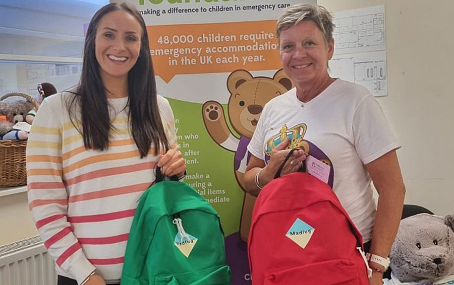 Special bags provide comfort to Plymouth children going into care