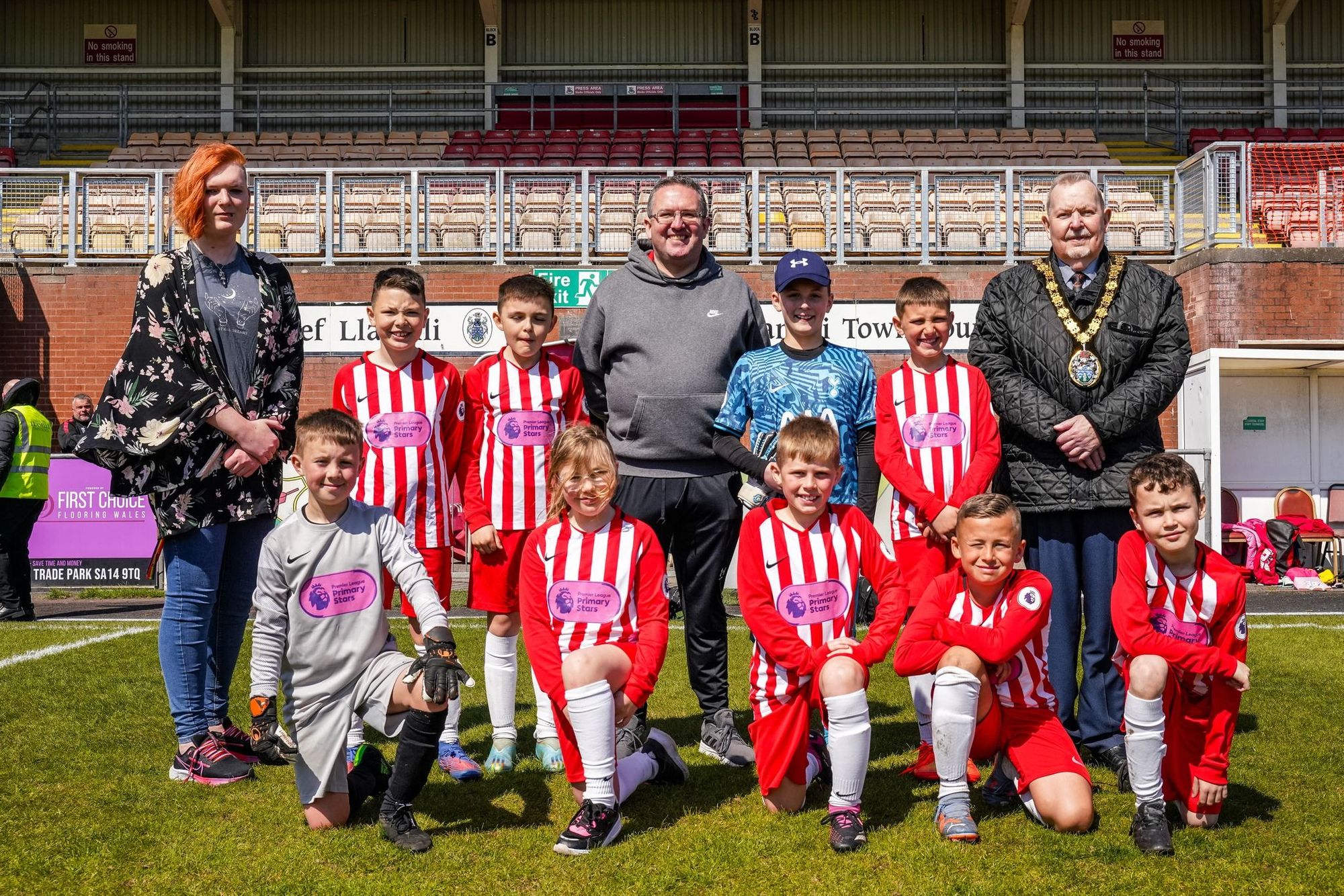 Schools football festival at Llanelli's Stebonheath Stadium hailed a success