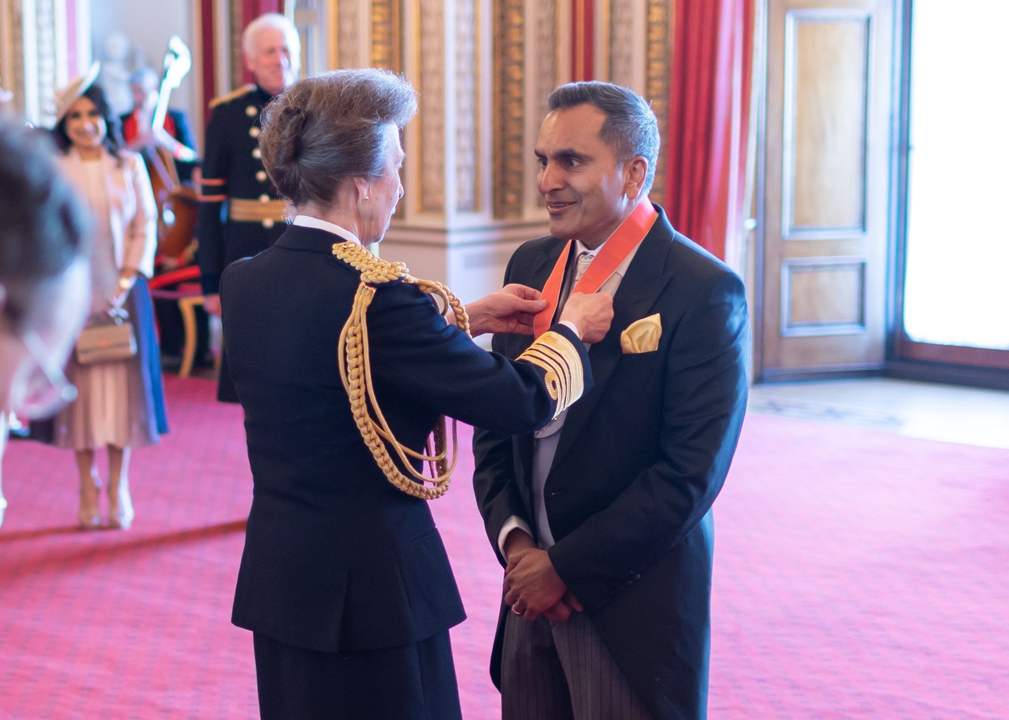 Billericay businessman receives CBE at Buckingham Palace
