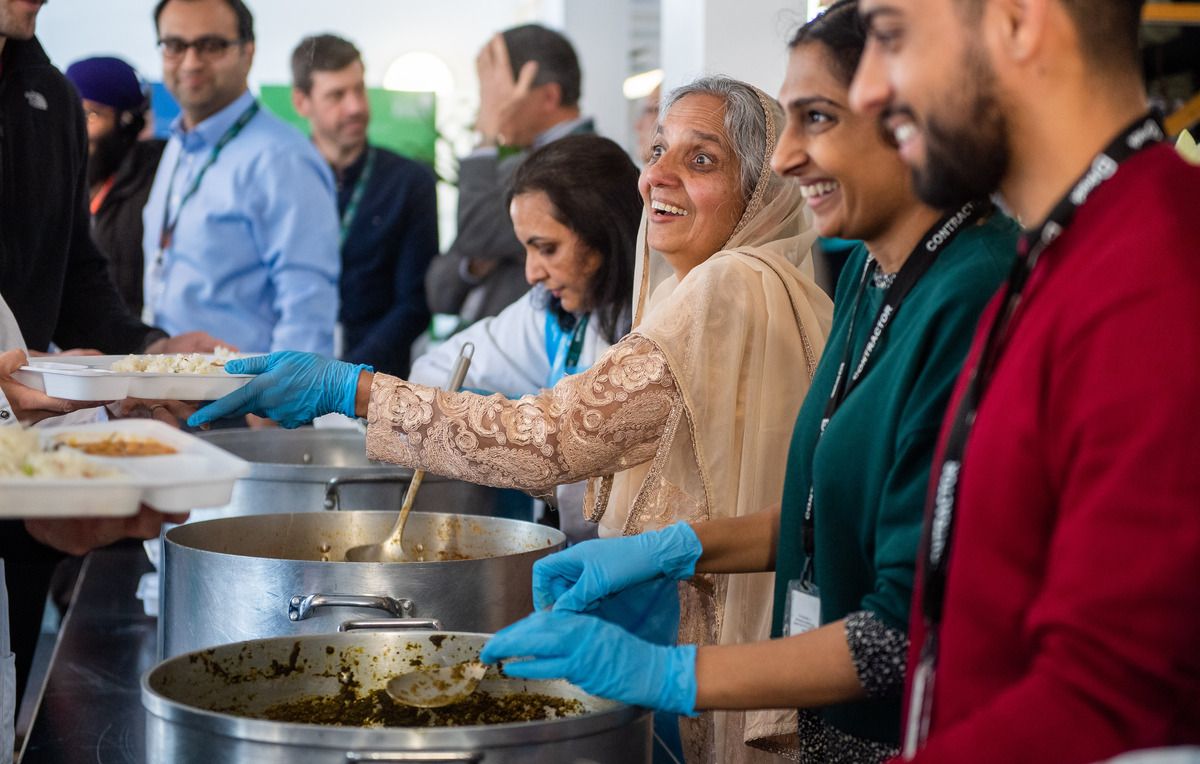 Selfless Suki and family cooked curry for 200 to raise hospice funds