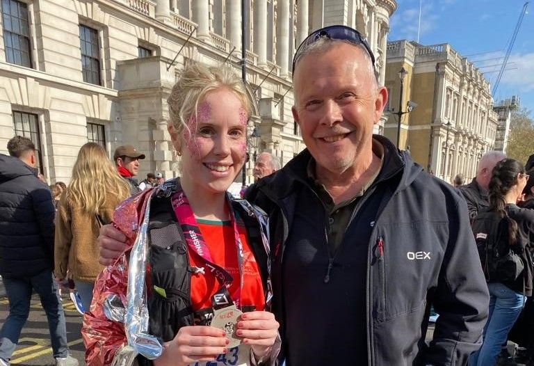 My dad was knocked off his bike, I wanted to give back to the service that saved his life