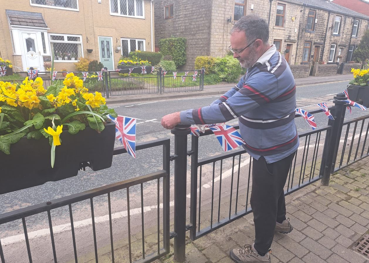 Norden decorated in Union Jacks ahead of the King’s coronation