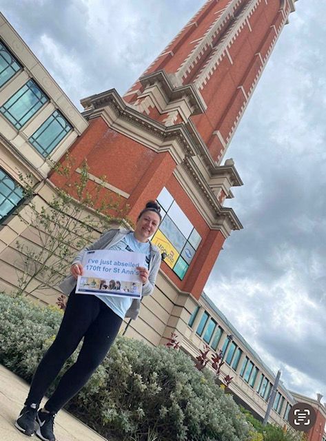 Abseil down Trafford Palazzo with St Ann’s Hospice: “It was the best thing I did last year!”