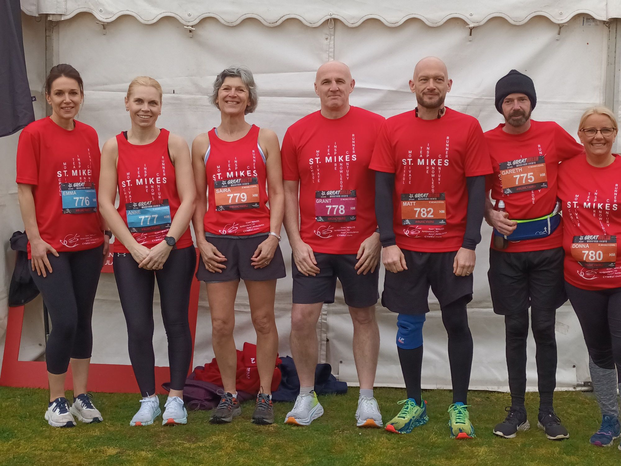 Llanelli school completes Great Welsh Half Marathon for Wales Air Ambulance