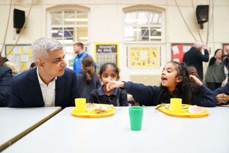 Struggling families across London provided with half a million free meals