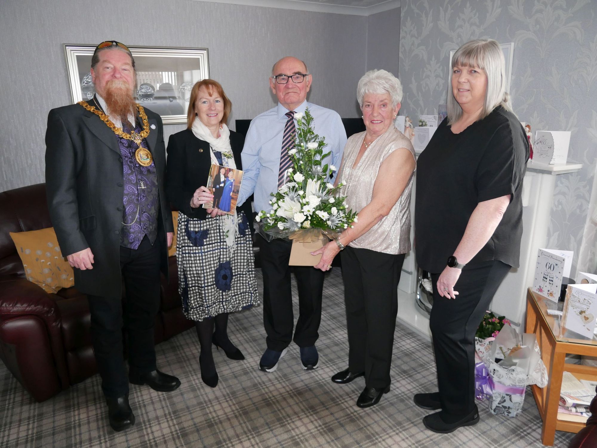 Ayrshire couple celebrate 60 years of wedded bliss