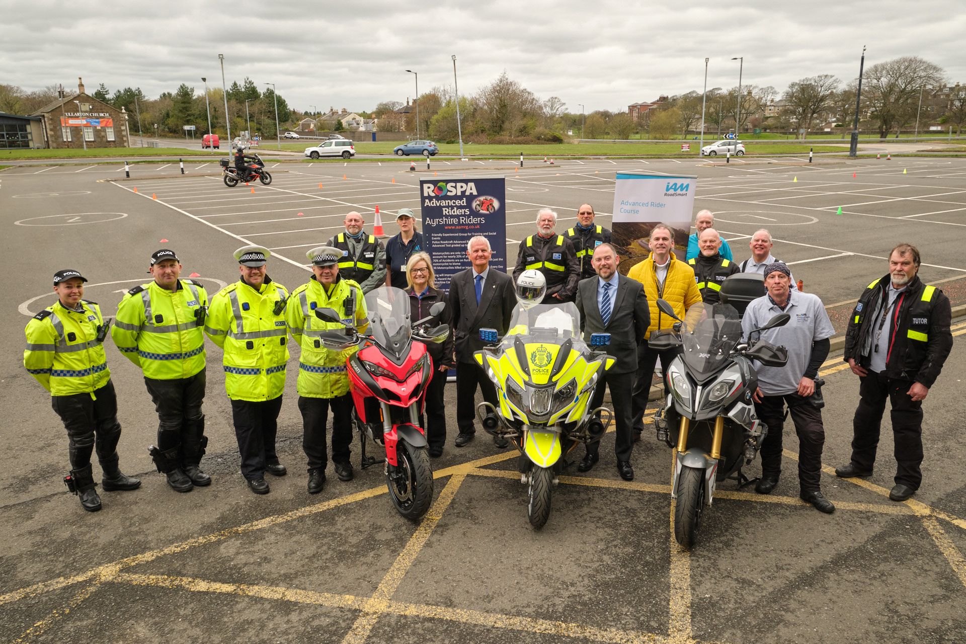 Free to Ride event helped Ayrshire motorcyclists to hone their skills