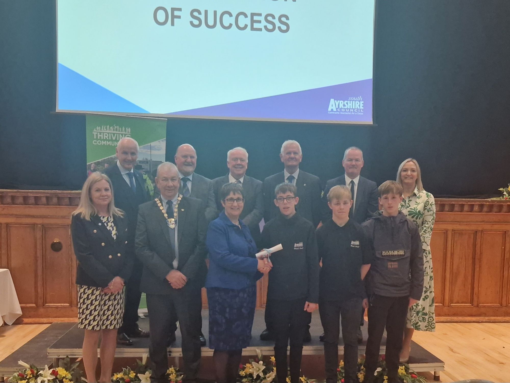 Provost attends Thriving Communities Celebration of Success