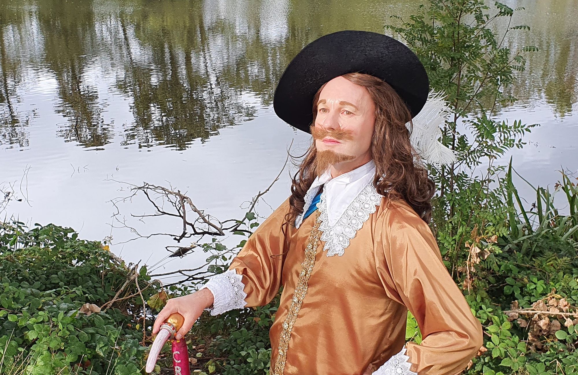 Meet King Charles I lookalike who tours across the UK bringing the 'original King' back to life