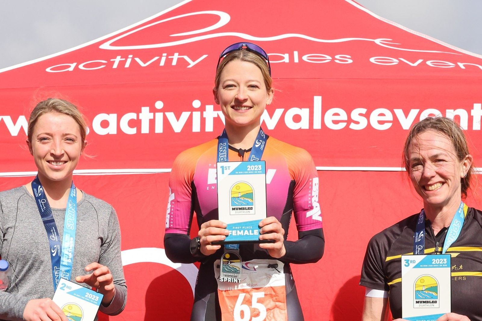 Course record held for 12 years broken at Mumbles Duathlon Race