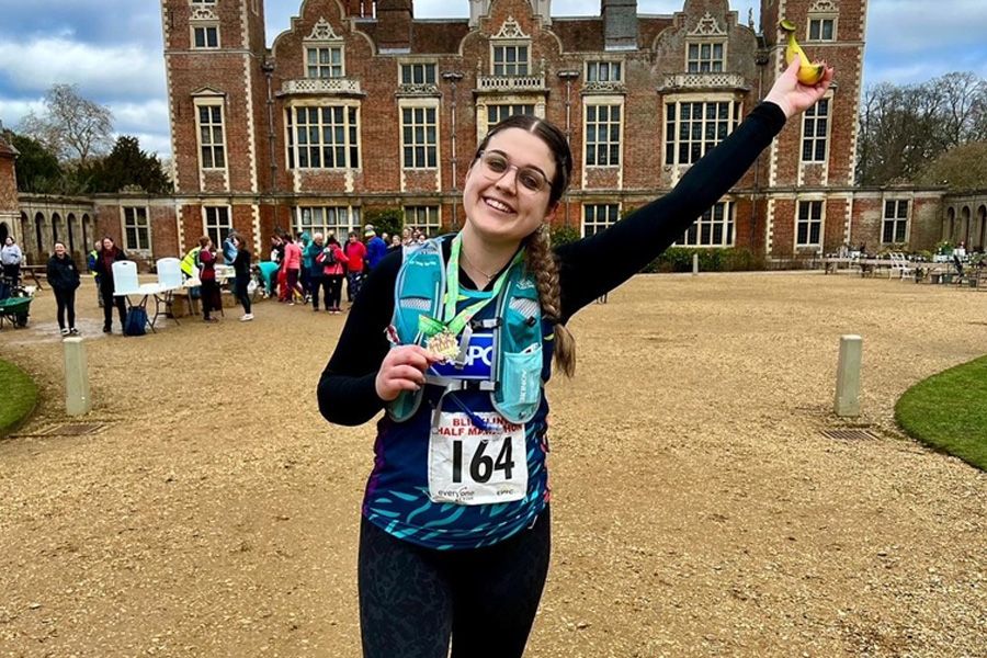 Norfolk animal lover runs the Blickling Spring Half Marathon to raise funds for RSPCA