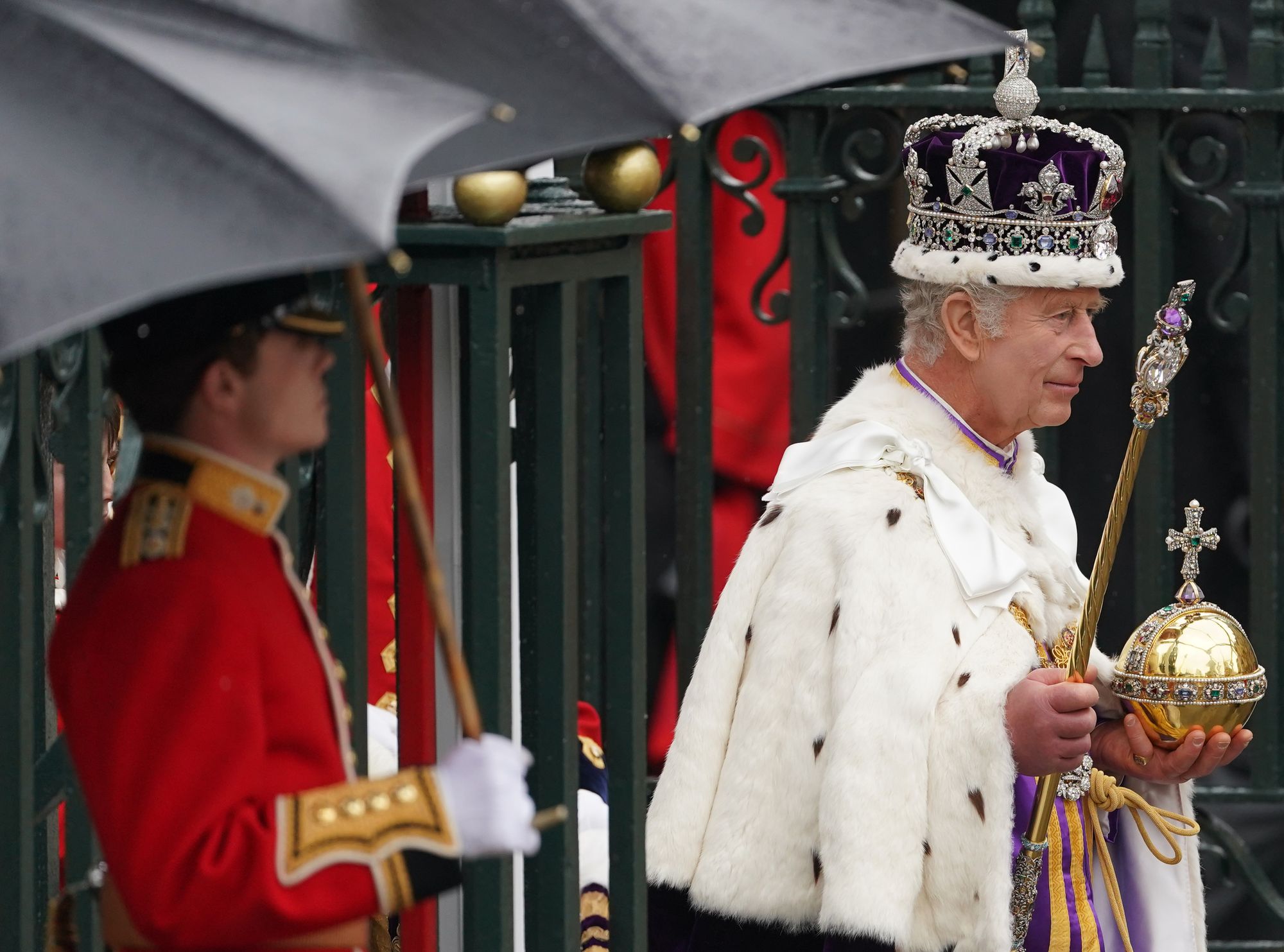 Charles crowned King as the world watches