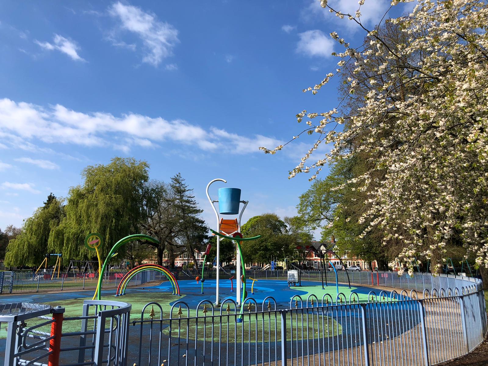 Victoria Park's splash pad re-opens in Cardiff this weekend