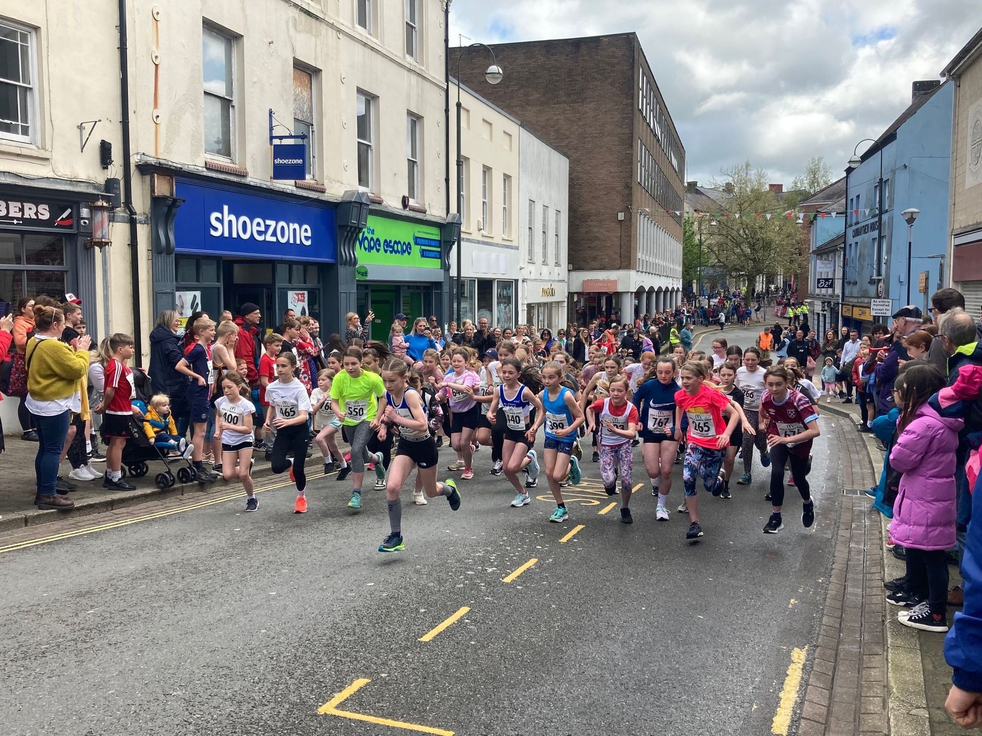 Carmarthen Mayor’s Fun Run Races marks 40th event