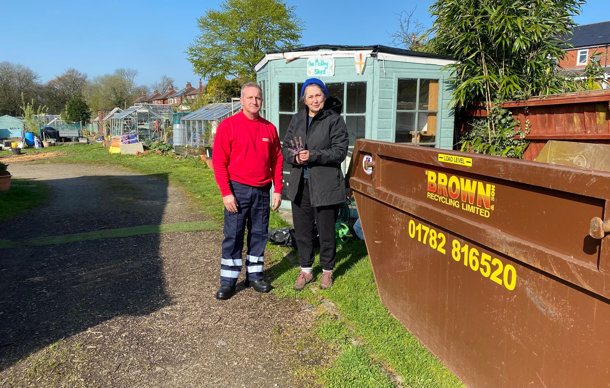 Volunteers complete a week's worth of work in just hours at Bolton community garden