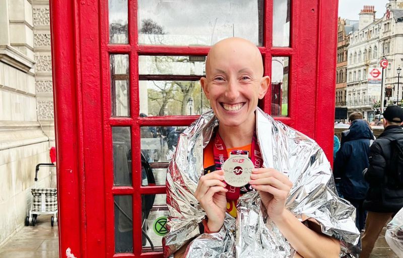 I was called a 'sick, ugly man' in London Marathon photo - the support has been overwhelming