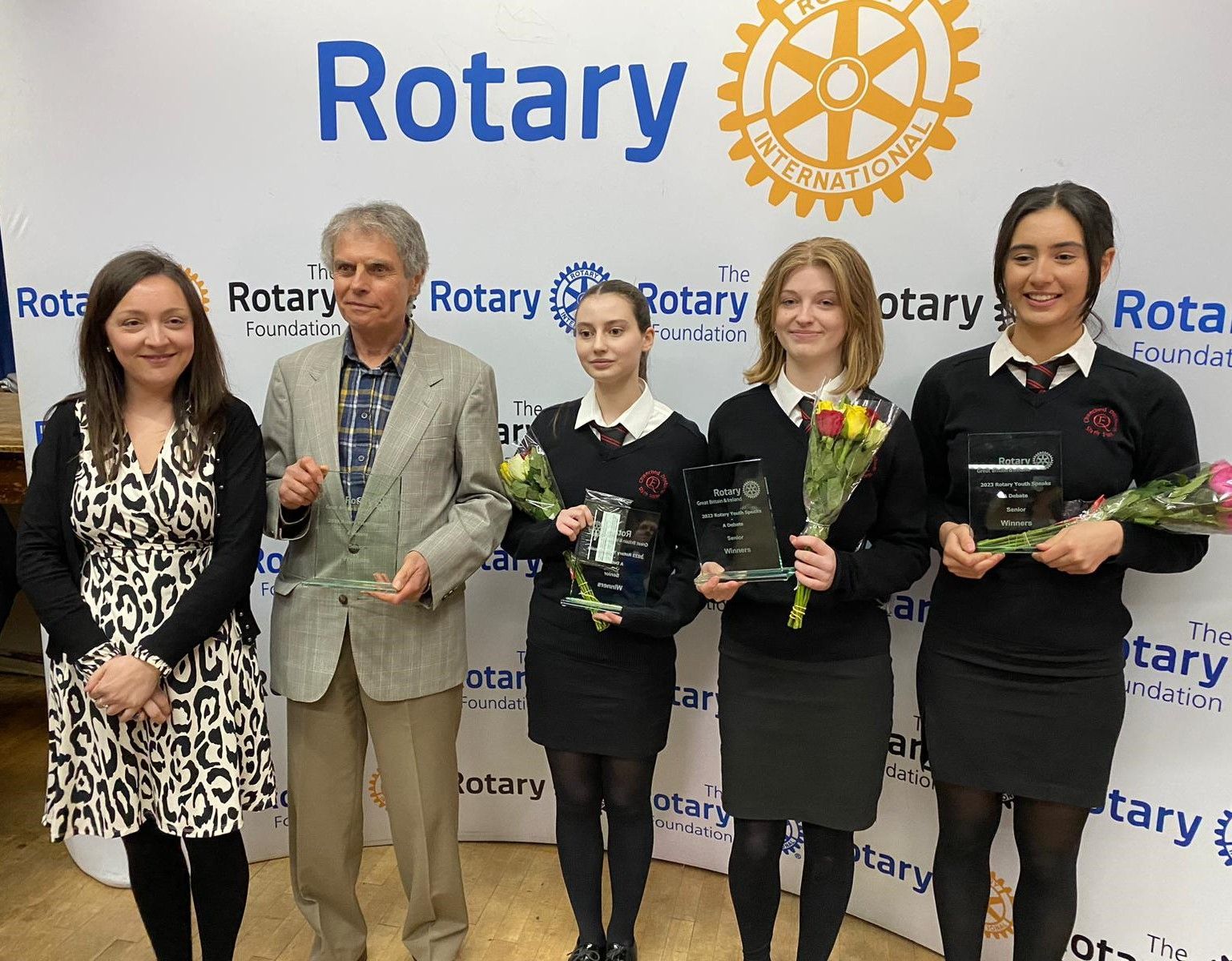 Carmarthen QE High School pupils win national public speaking competition