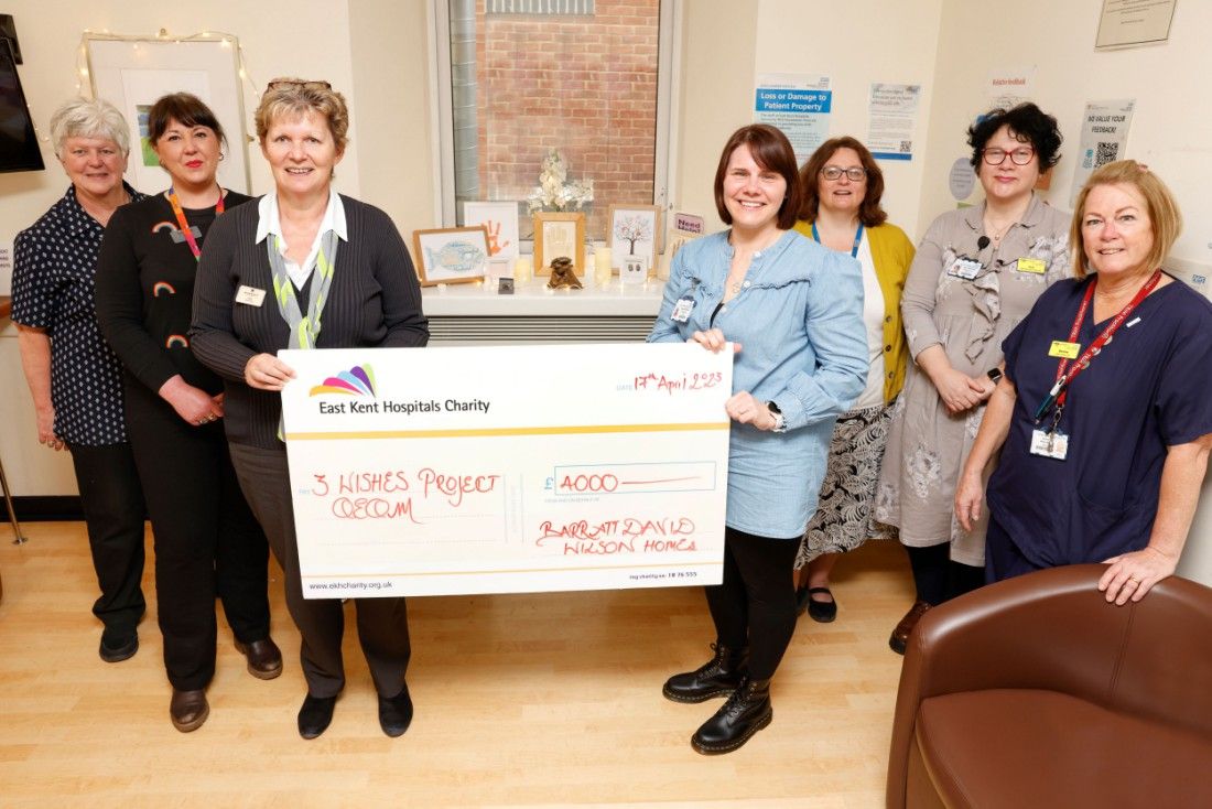 Donation helps grant Three Wishes to critically ill patients in Thanet