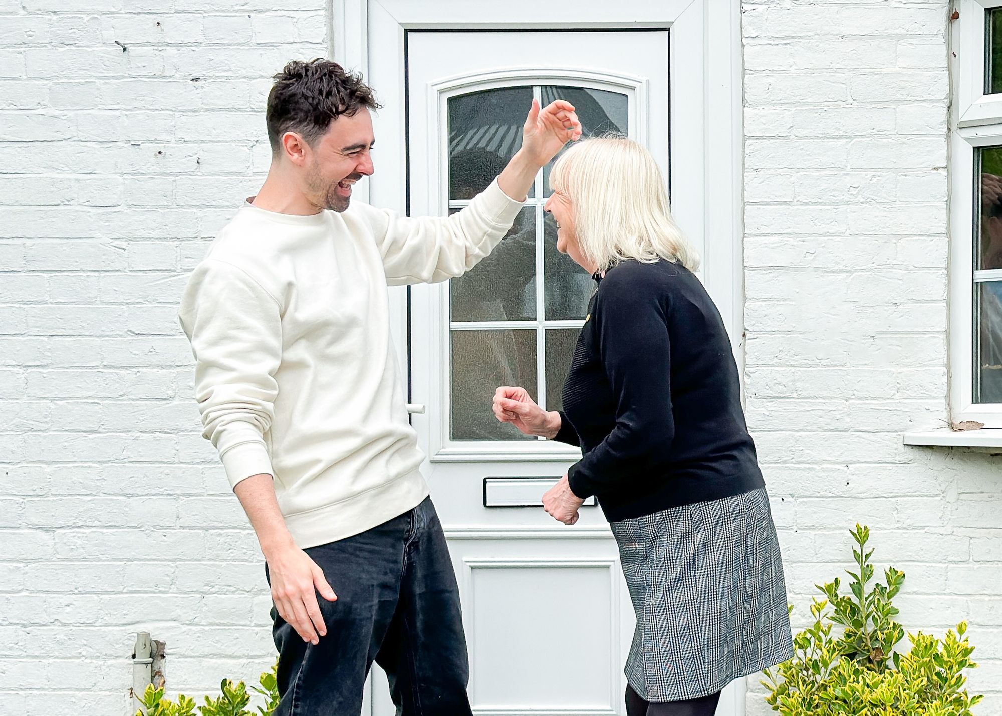 Son fulfils childhood promise and buys house for mum who was struggling with rent
