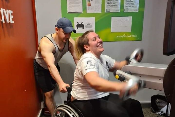 I was unable to see, speak, move, or eat, now I'm vice-captain of my wheelchair rugby team