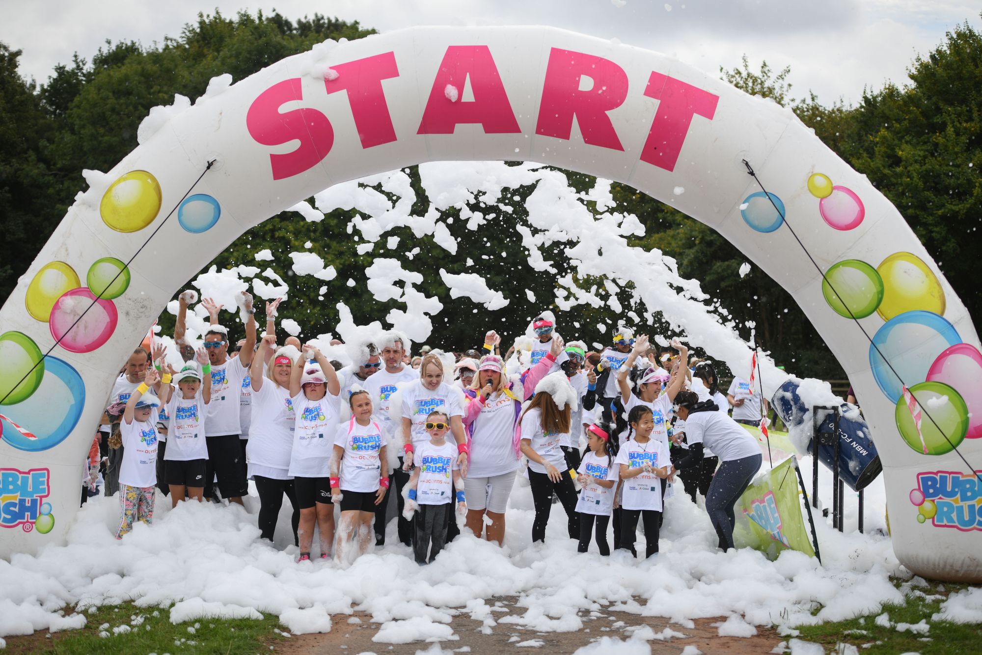 Bubble rush fundraiser set for Walsall this summer