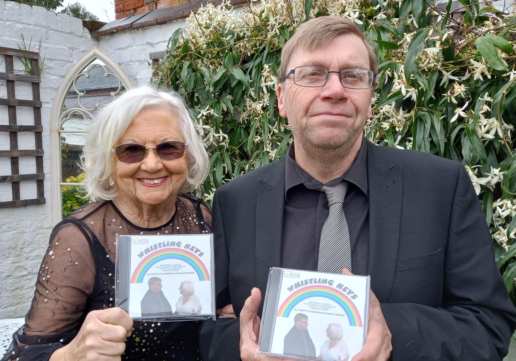 Whistling gran launches CD to raise money for children's hospice