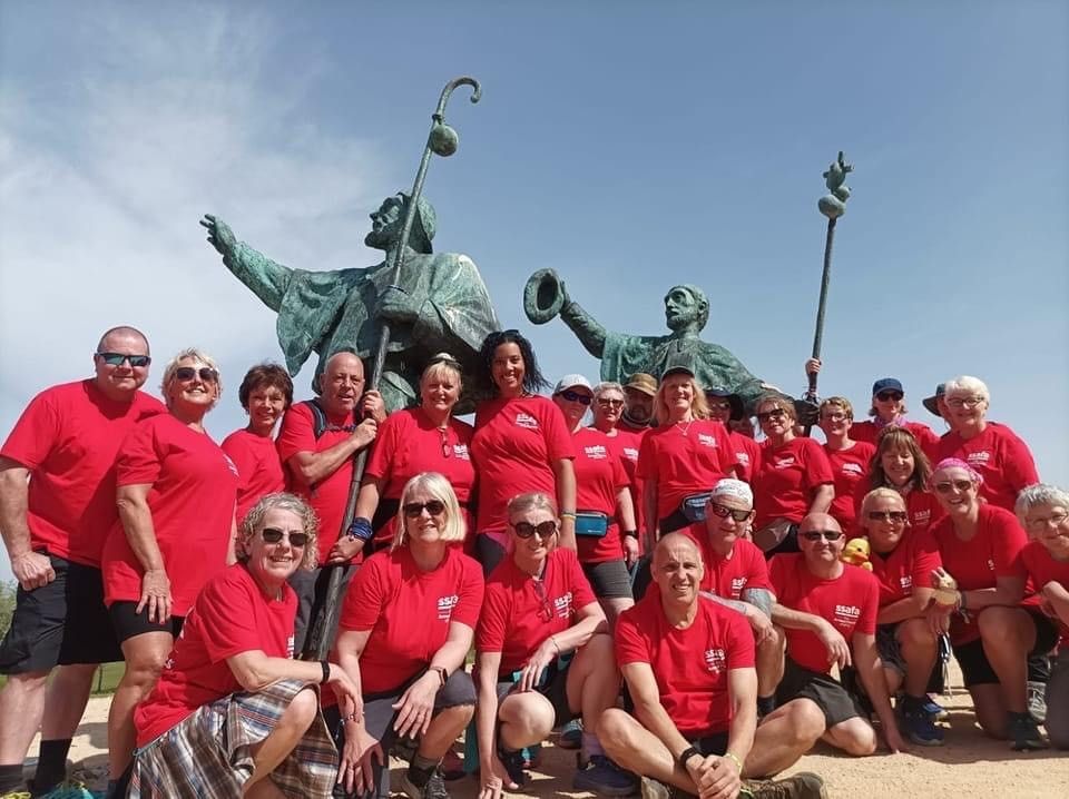 Manchester walking group makes 100-kilometer pilgrimage for SSAFA