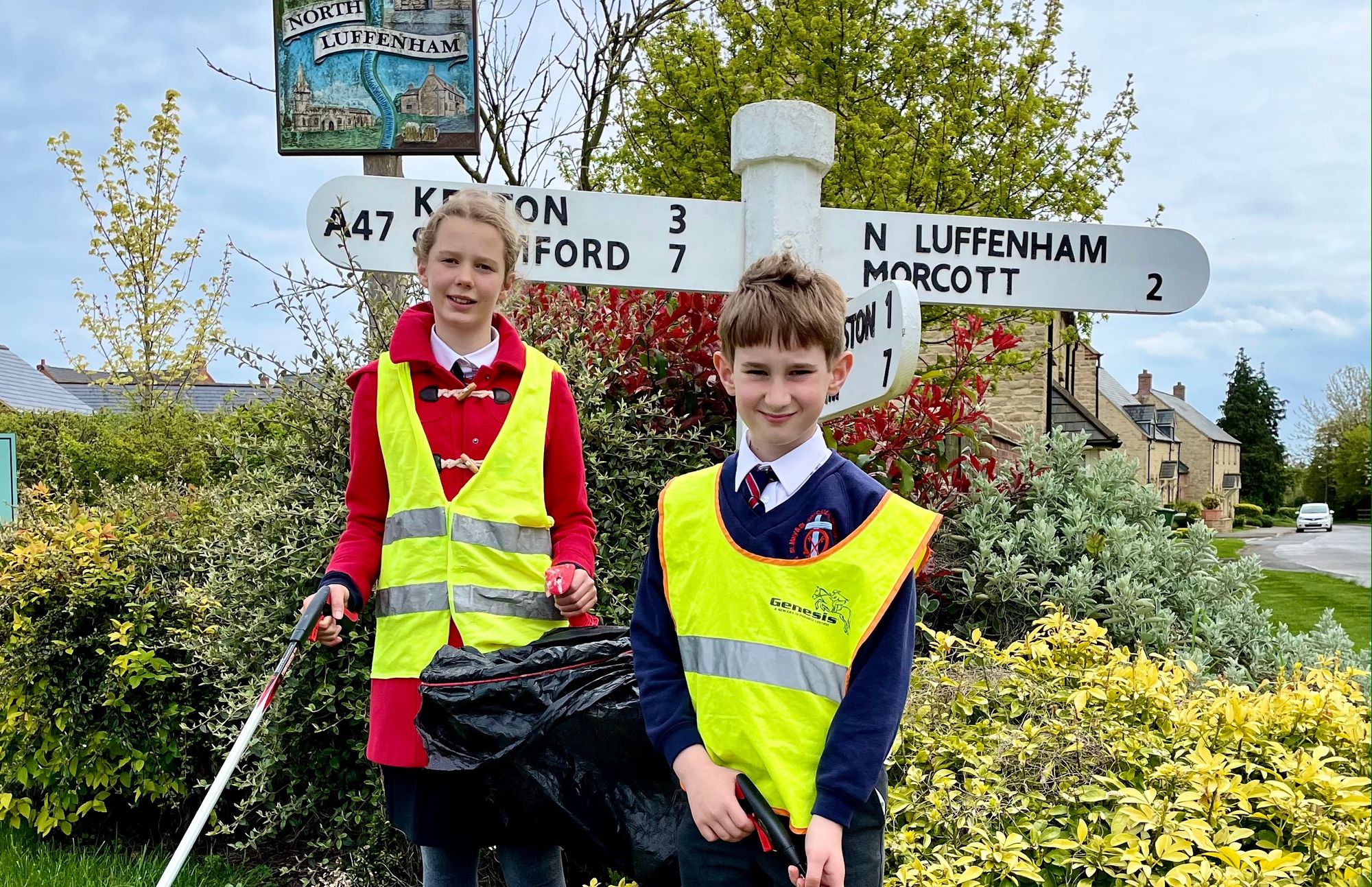 Over 500 Rutland pupils clean up the landscape for Osprey project