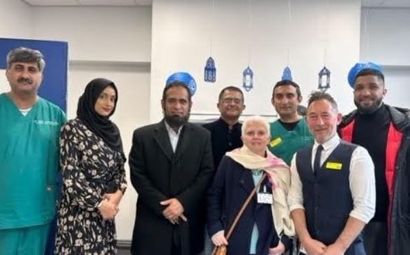 Rochdale Infirmary staff celebrate Eid alongside community organisations