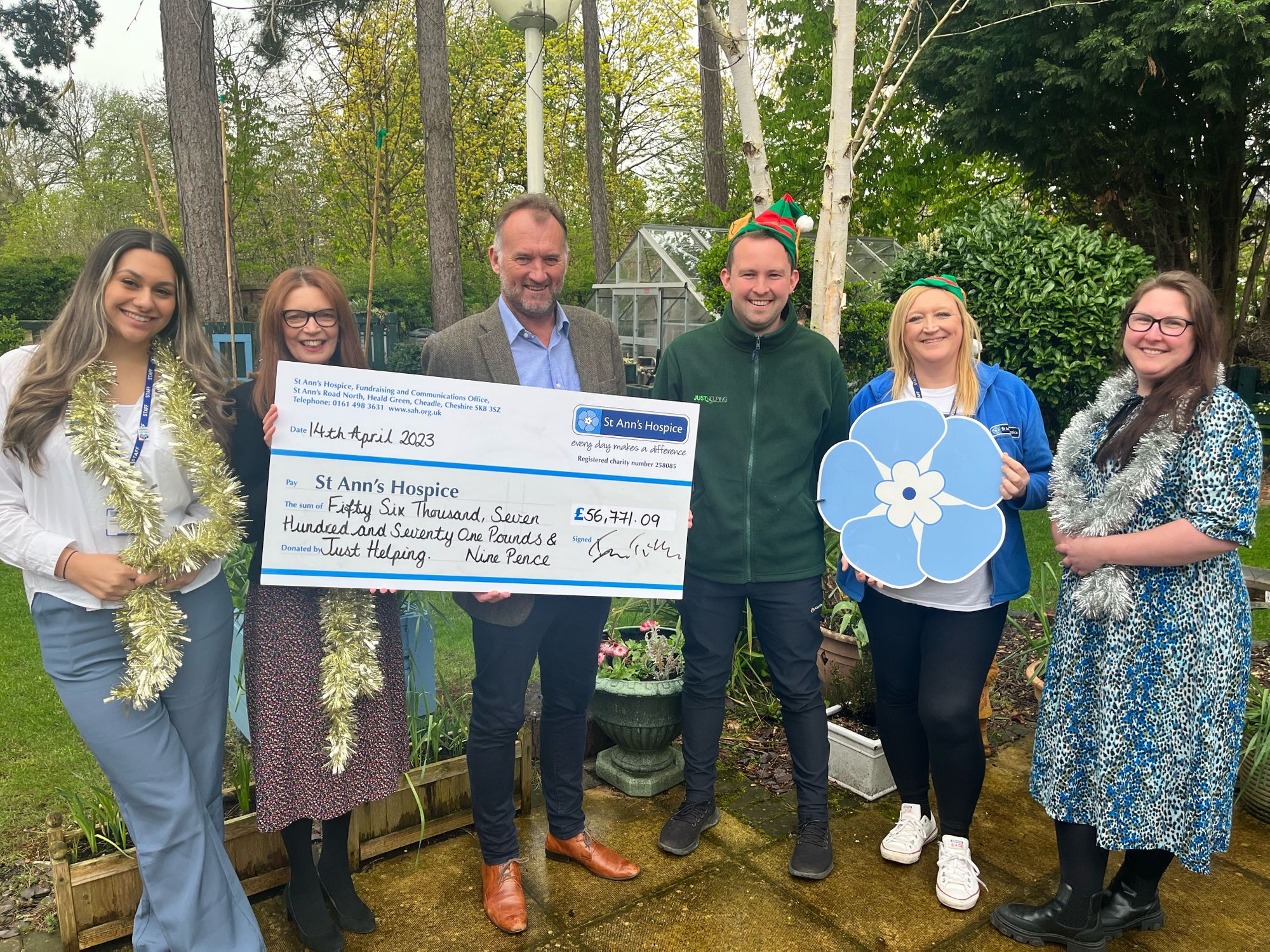 Over £50,000 raised from St Ann's Hospice Christmas tree collections