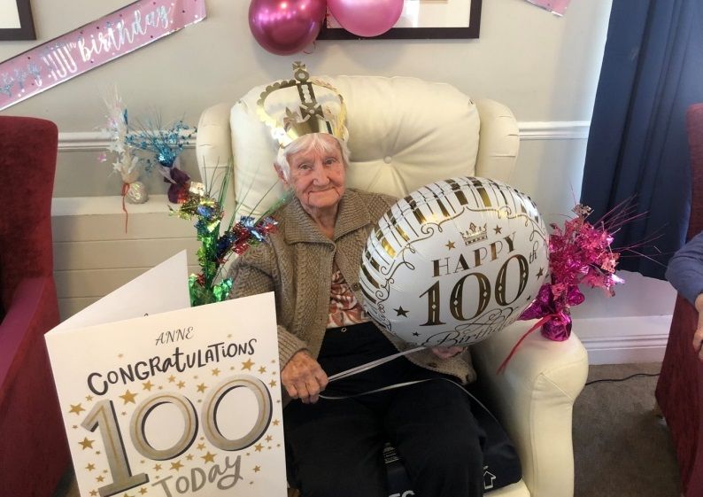 'Like hell I’m 100 - I’m 16' says former pub landlady Anne