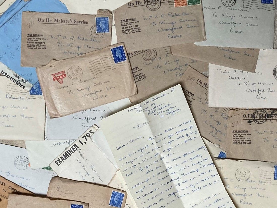 Hundreds of letters reveal moving story of Spitfire ace in Hampshire talk
