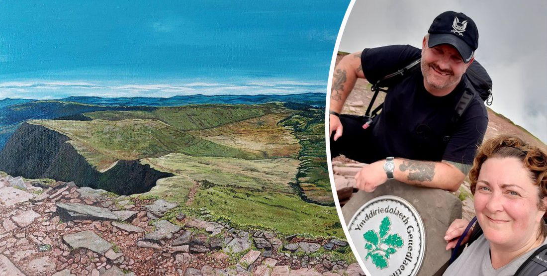 Painting in memory of 'lovely man' to raise funds for bereavement support