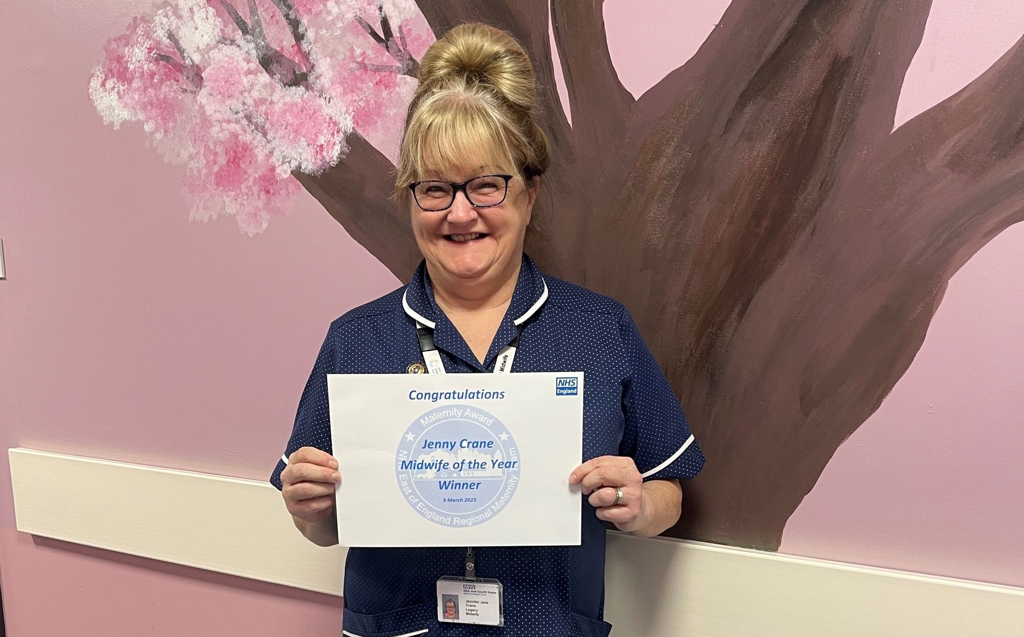 Essex's first Legacy Midwife wins prestigious award