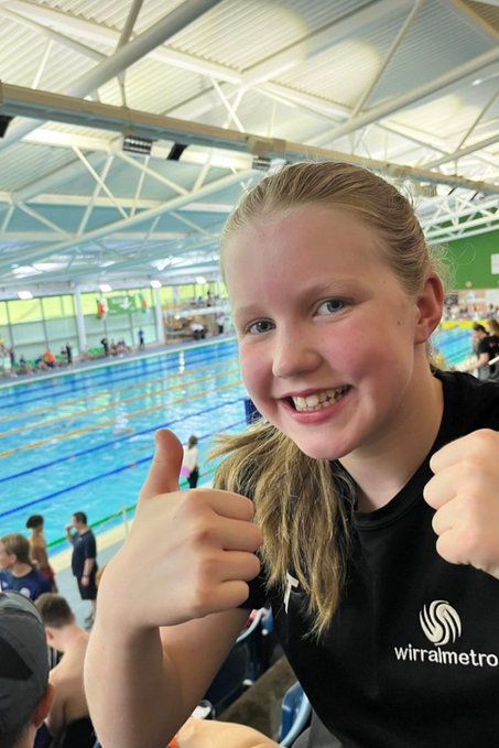 Merseyside Swimming: Wirral Metro swimmer sets 3 second personal best