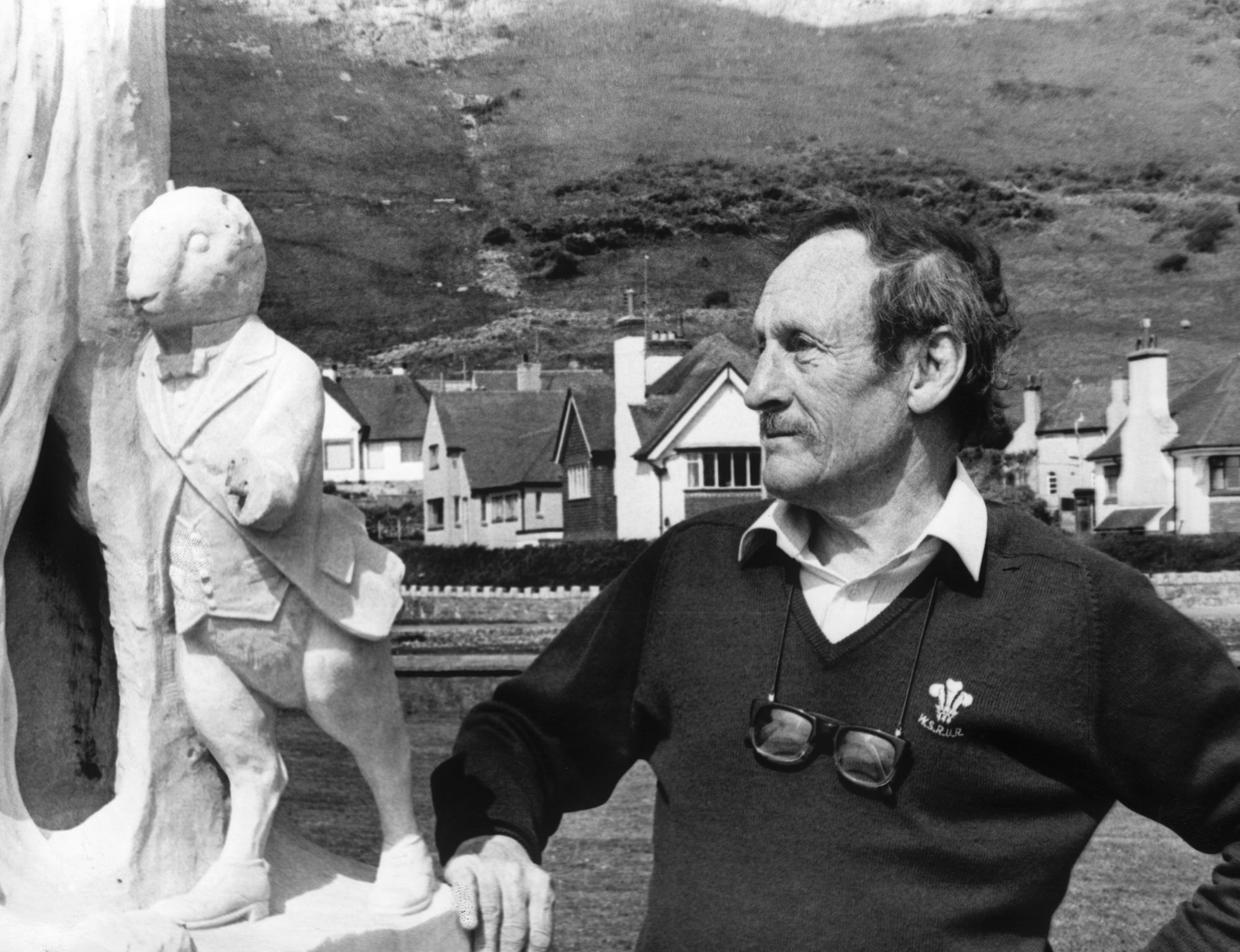 White rabbits and beach donkeys:  Llandudno in past years