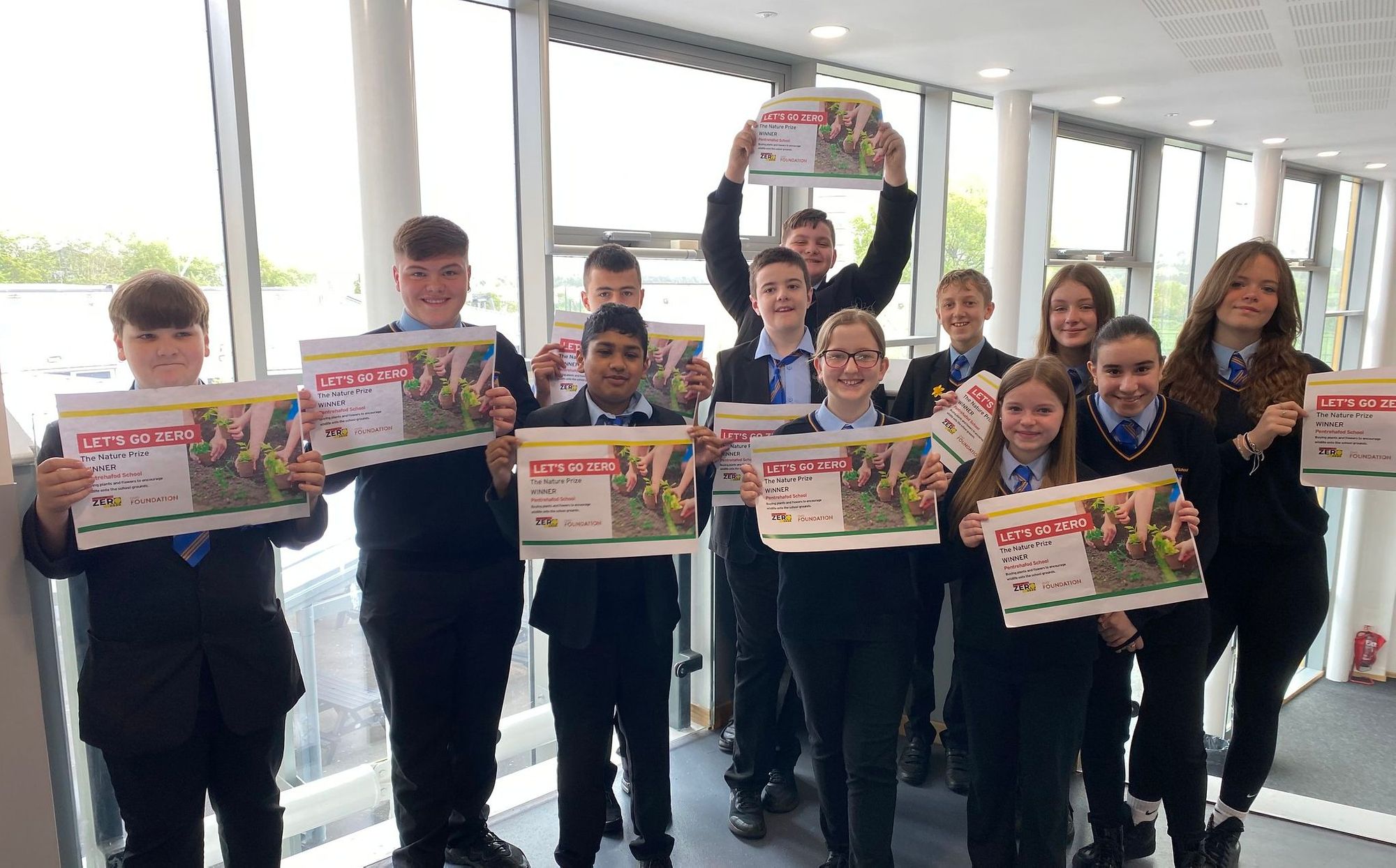 Two Welsh schools go wild after winning new nature prize