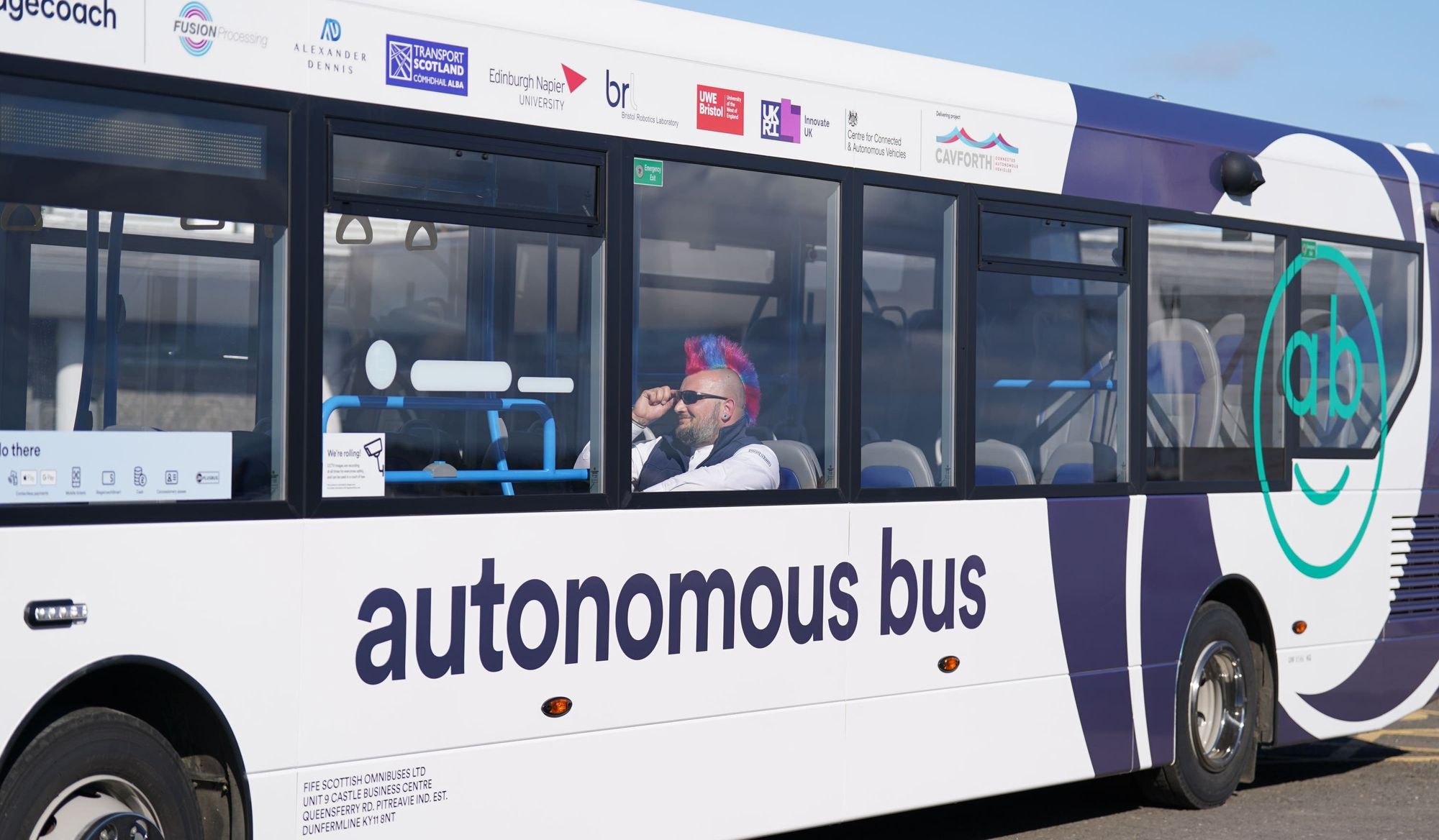 UK's first driverless bus service branded 'very safe' as it launches for the first time