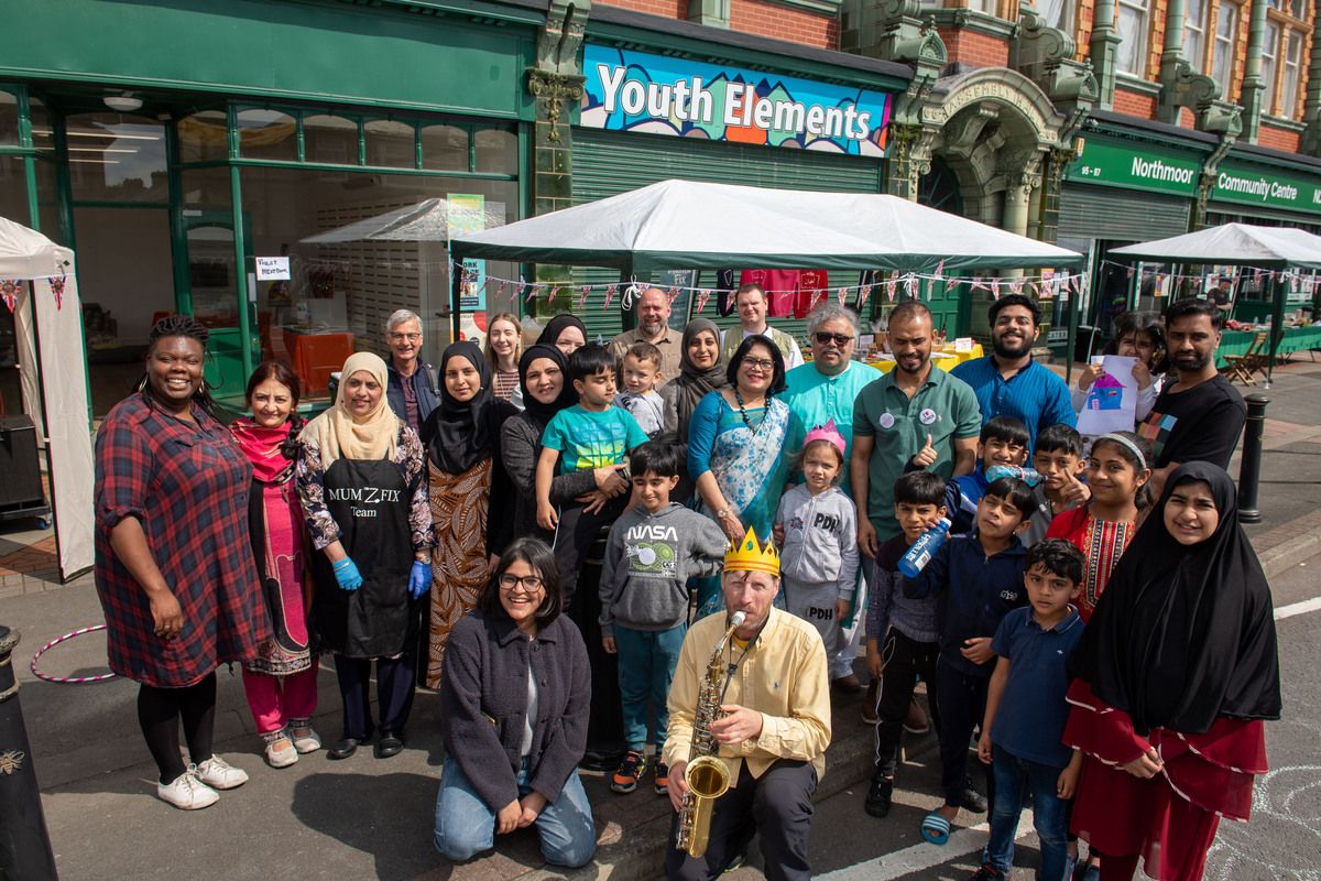 New community market launched in Longsight at Coronation event