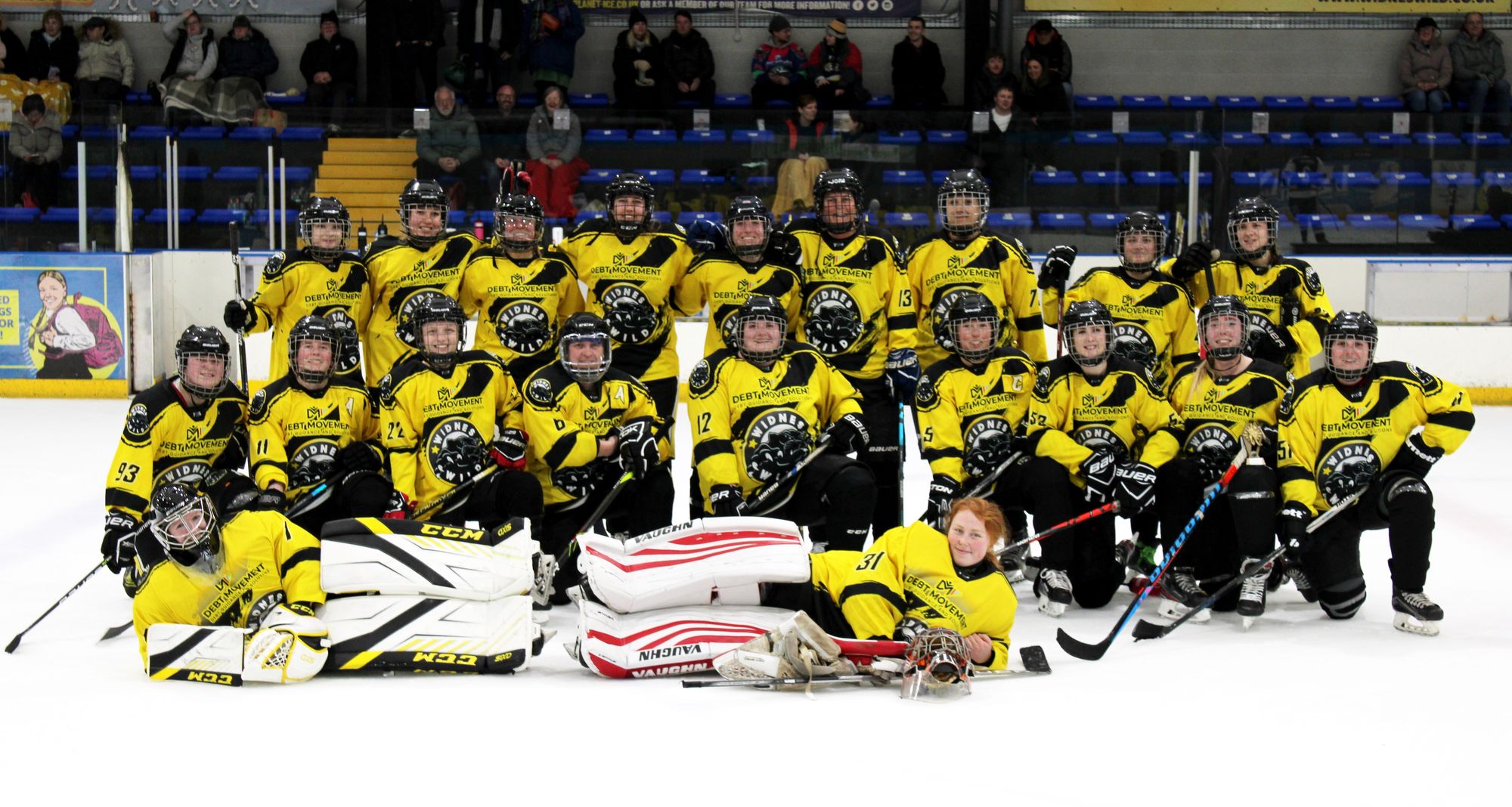 Wild women of Widnes make ice hockey Division 2 play-offs