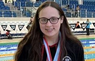 Merseyside Swimming: Lucy celebrates birthday with new personal best time