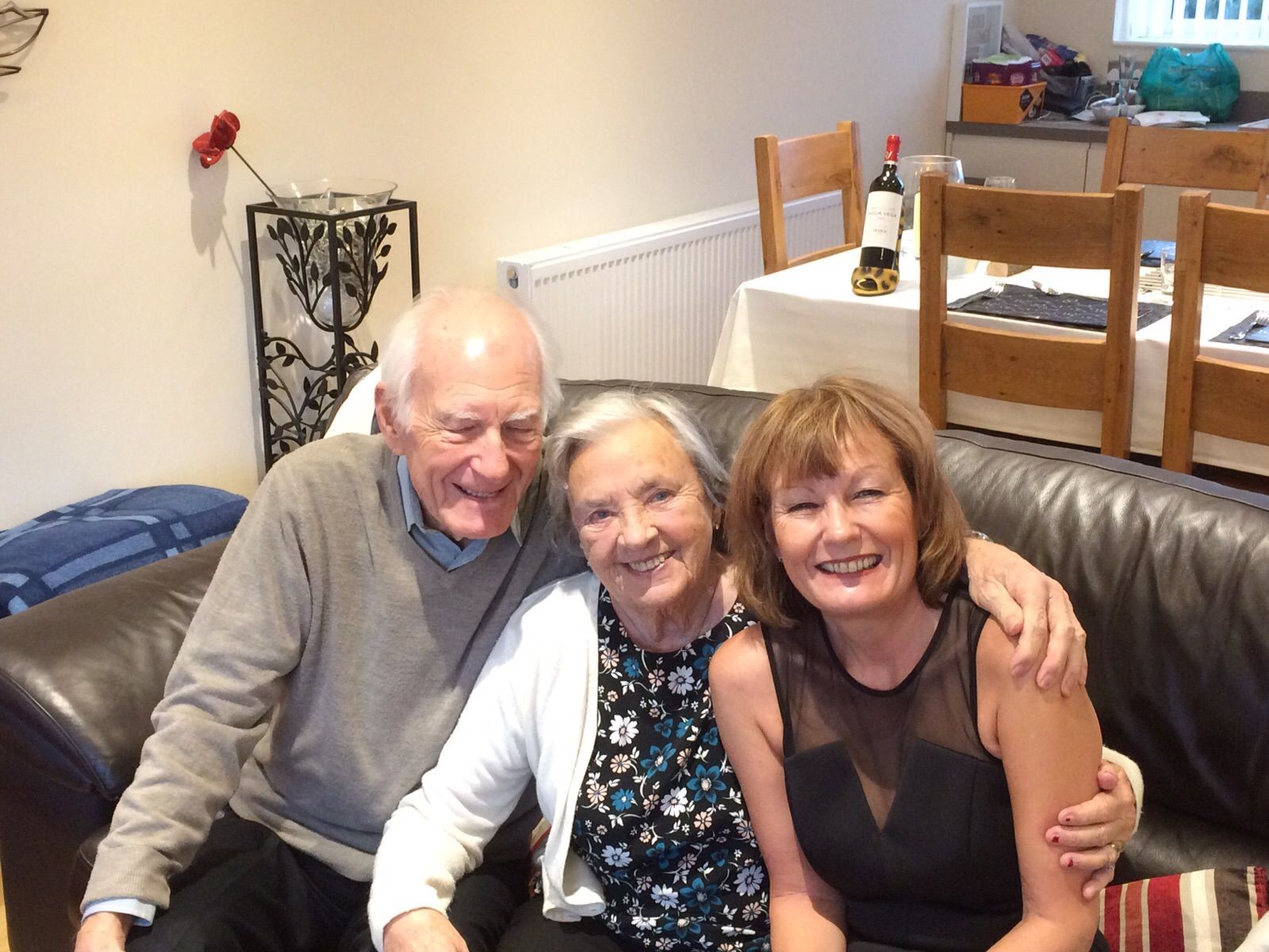 Three generations taking to the streets for the Manchester Midnight Walk to raise money for St Ann’s Hospice
