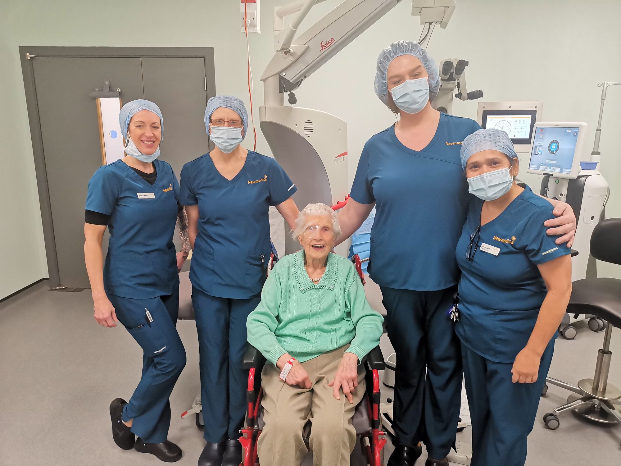 'Perfect patient' Ruby gets sightsaving surgery at 102 years old