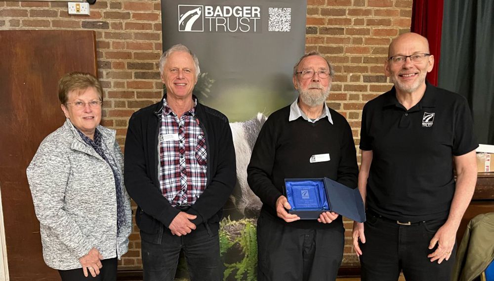 Dave's hard work and dedication 'will inspire badger champions everywhere'