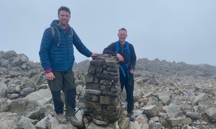 Builders climb three highest mountains in Wales, England and Scotland - in 24 hours